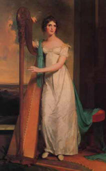 Picture of Louis XVI harp