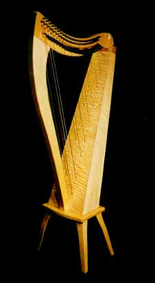 Contemporary Double-Strung Harp