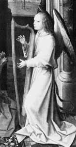 Image of Angel with a Gothic Harp